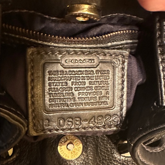 Coach Vintage Sonoma Pebble Leather Bucket Bag - Picture 6 of 6